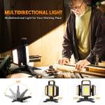 Tresda 30W Magnetic Rechargeable Work Light 3000 Lumen