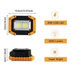 Tekstap 30W Rechargeable LED Work Light