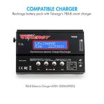 Tenergy 2 Pack NiMH Receiver RX Battery with Hitec Connectors 6V 2000mAh High Capacity Rechargeable Battery Pack for RC Airplanes/RC Aircrafts and More