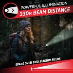 Energizer Vision PRO LED Flashlight, 1000+ Lumens