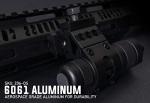 Monstrum Tactical Offset Flashlight Rail Mount