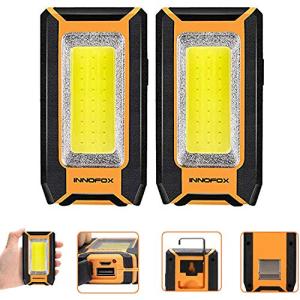 Innofox 2-Pack Magnetic LED Work Lights 1500 Lumens