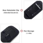 Azarxis Tactical Flashlight Pouch and Knife Holder