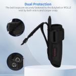 KENOBEE Tactical Flashlight Pouch for Belt