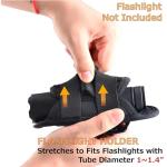 Azarxis Tactical Flashlight Pouch and Knife Holder