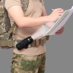 Azarxis Tactical Flashlight Pouch and Knife Holder