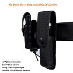 TACNEX Tactical Flashlight Holster for Duty Belt