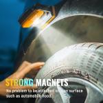 Easymaxx 1500LM Rechargeable Magnetic Work Light 2-Pack