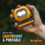 Easymaxx 1500LM Rechargeable Magnetic Work Light 2-Pack