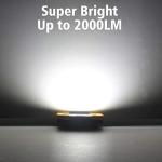 T-SUN 30W Rechargeable LED Work Light - 2 Pack