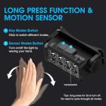 Rechargeable 2-Pack LED Headlamp Flashlight Set