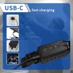 Nessciera 3-Pack Rechargeable LED Headlamps