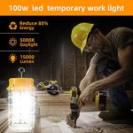 100W LED Temporary Work Light - 15000 Lumens