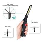 Rechargeable LED Work Lights with Magnetic Base & Hook