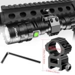 2 Pack LED Tactical Flashlight with Pressure Switch
