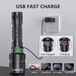 2 Pack LED Tactical Flashlight with Pressure Switch