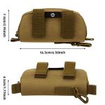 HUNTVP Tactical Molle Eyeglasses Case - Coyote Brown