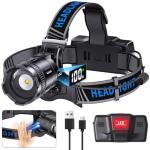 Rechargeable 2000 Lumens LED Headlamp with Motion Sensor