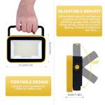 40W Rechargeable LED Work Light - 2 Pack