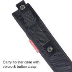 Moobibear Adjustable Nylon Flashlight Holster 2-Pack