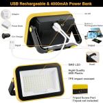 40W Rechargeable LED Work Light - 2 Pack