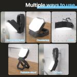 HYPERLITE 40W Rechargeable Work Light 2-Pack