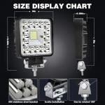 WINBANG 123W LED Work Lights for Off-Road
