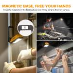 LUTEC 1000 Lumens Magnetic Rechargeable Work Light