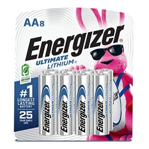 Energizer Ultimate Lithium AA Batteries - 8 Pack