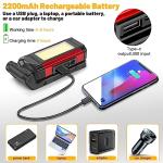 Rechargeable LED Magnetic Work Light Set