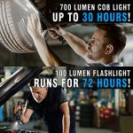 Dr. Prepare 700 Lumens Rechargeable LED Work Light