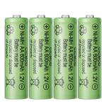 CICMOD 4 Pack Rechargeable Ni-MH AA Batteries