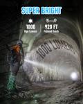 ULTRAFIRE 1000 Lumen Tactical Flashlight with Holster