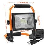50W LED Work Light, 4300LM Portable Floodlight