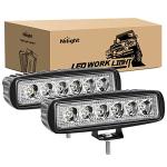 Nilight 18W LED Light Bar Pods - Flood Lights