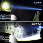Blukar High Lumens Rechargeable Tactical Flashlight