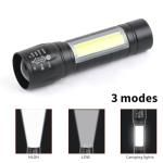 Hilngav Mini LED Flashlight 5-Pack USB-C Rechargeable