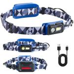 Ultra-Bright Rechargeable Headlamp with Red Safety Light
