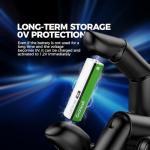 Granicell 2800 mAh Rechargeable AA Batteries, 12 Pack
