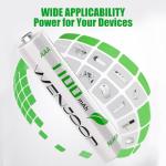 WENJOOP 16-Pack Rechargeable AAA Batteries 1100 mAh