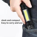 Hilngav Mini LED Flashlight 5-Pack USB-C Rechargeable