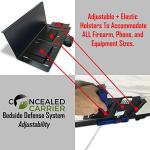 Under Mattress Pistol Flashlight Holster