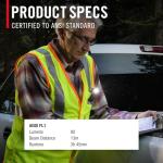 Coast HX4 Dual Color Magnetic LED Clip Light