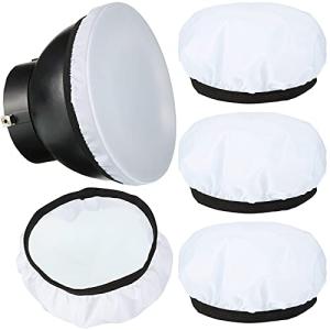 4 Pack Soft Cover Diffuser Sock for Flash Lights