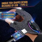 Rechargeable LED Flashlight Gloves - 2 Pack
