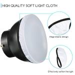 4 Pack Soft Cover Diffuser Sock for Flash Lights