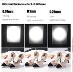 6-Pack Light Diffusion Film Filter Sheets