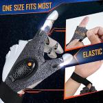Rechargeable LED Flashlight Gloves - 2 Pack