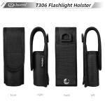 T306 Tactical Flashlight Holster Pouch - Fits 1-1.2”