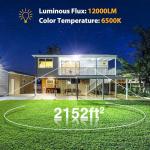 Onforu 120W LED Flood Lights - 12000lm Brightness